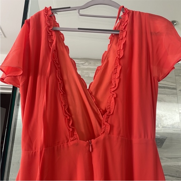 Coral “Pop the champagne” Maxi dress - Picture 7 of 7